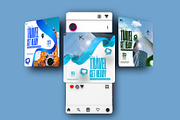5 Social Media travel Templates, a Social Media Template by graphic bakers (Thumbnail 8 of 10)