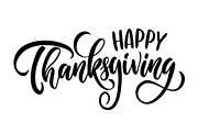 Happy Thanksgiving, a Seasonal Illustration by Finevector (Thumbnail 2 of 3)