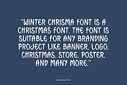 Winter Chrisma - Christmas Font, a Handwritten Font by Iqsiart Studio (Thumbnail 2 of 7)