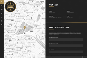 Coffee Shop - WordPress Theme