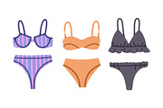 Modern women underwear, lingerie set, an Object Illustration by Good Studio (Thumbnail 4 of 16)