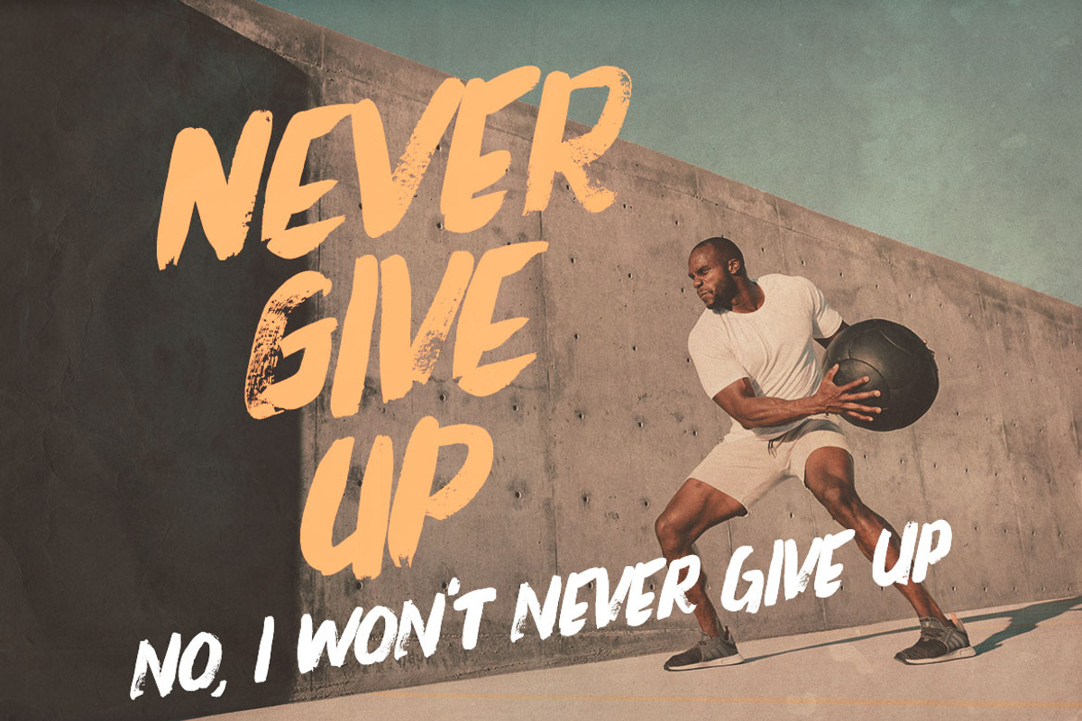 Brush Hard - Handwritten Font, a Sans Serif Font by Cruzine (Photo 2 of 7)