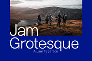 Jam Grotesque, a Font by JAM Type