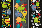 Monsters + patterns + banners, an Animal Illustration by eka panova (Thumbnail 3 of 5)