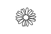 Daisy Flower Line Art Vector Bundle0, an Illustration by jahid234 (Thumbnail 2 of 51)