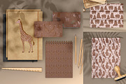 Brown zoo, a Pattern Graphic by Carpet Tapete Pretzel (Thumbnail 10 of 14)