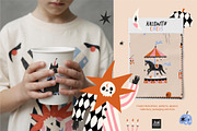 Halloween Circus Collection, a Seasonal Illustration by avdnadi (Thumbnail 6 of 11)