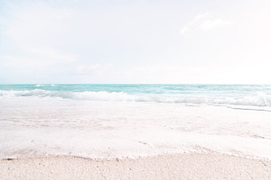 Ethereal Beach Vibes, a Nature Photo by The Free Creatives