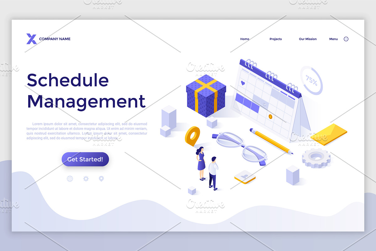Isometric Solutions Mini. Part 17, a Templates & Theme by Andrew Kras Design (Photo 4 of 11)