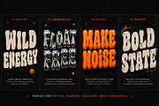 Organic Retro Display Font, a Slab Serif Font by Wow Magic (Thumbnail 2 of 5)
