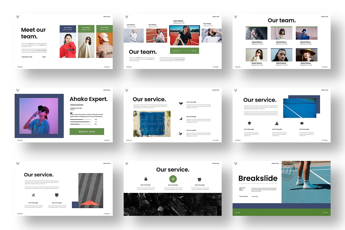 Ahako – Business Keynote Template, a Presentation Template by Dens Creative Studio (Photo 3 of 6)