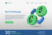 Finance Landing Pages, a Templates & Theme by Odeniz (Thumbnail 29 of 31)
