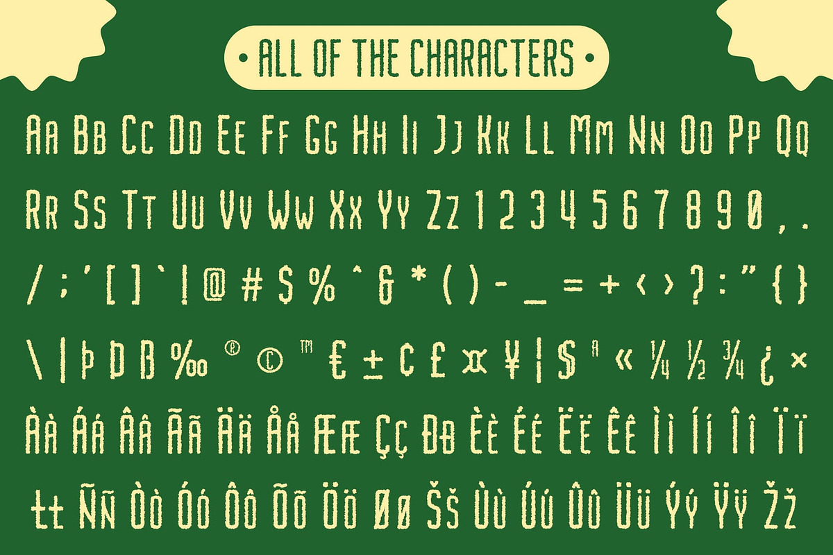 Nordin Rounded Rough, a Sans Serif Font by Craft Supply Co. (Photo 8 of 8)