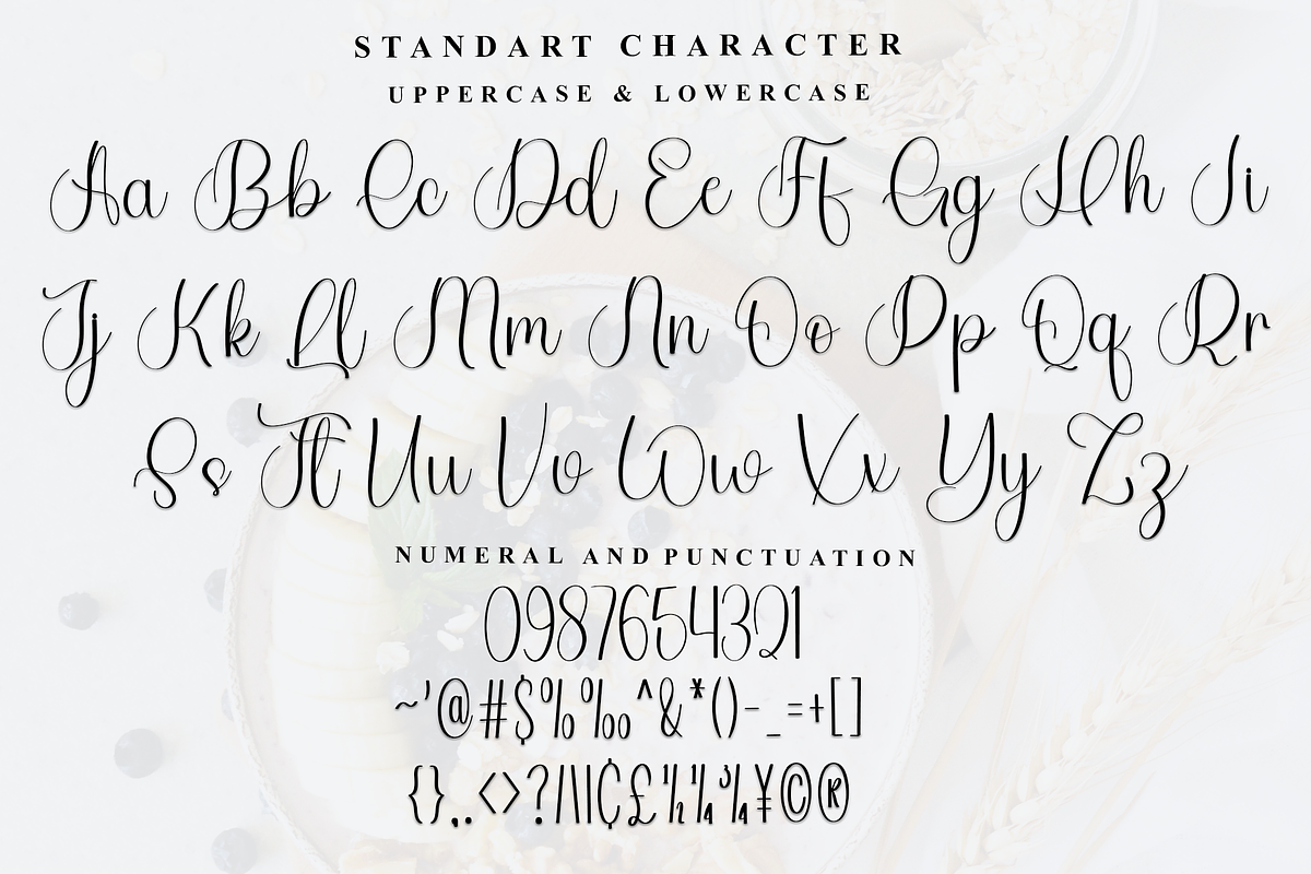 Simple Calligraphy, a Handwritten Font by InermediaSTUDIO (Photo 5 of 7)