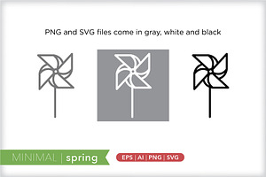 Minimal Spring Icons