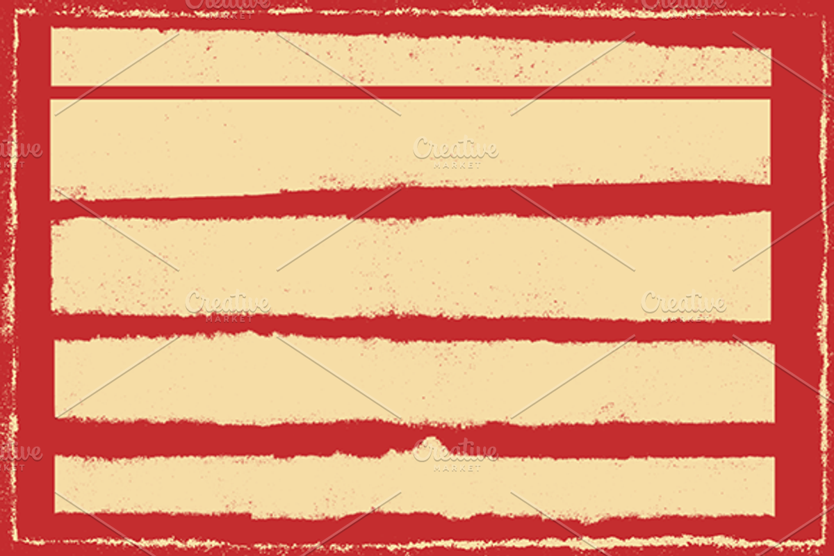 20 Dry-Ink Borders Textures - VES03 preview 3