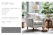 Armchair Upholstery Mockup, a Household Mockup by mock-ups (Thumbnail 2 of 11)
