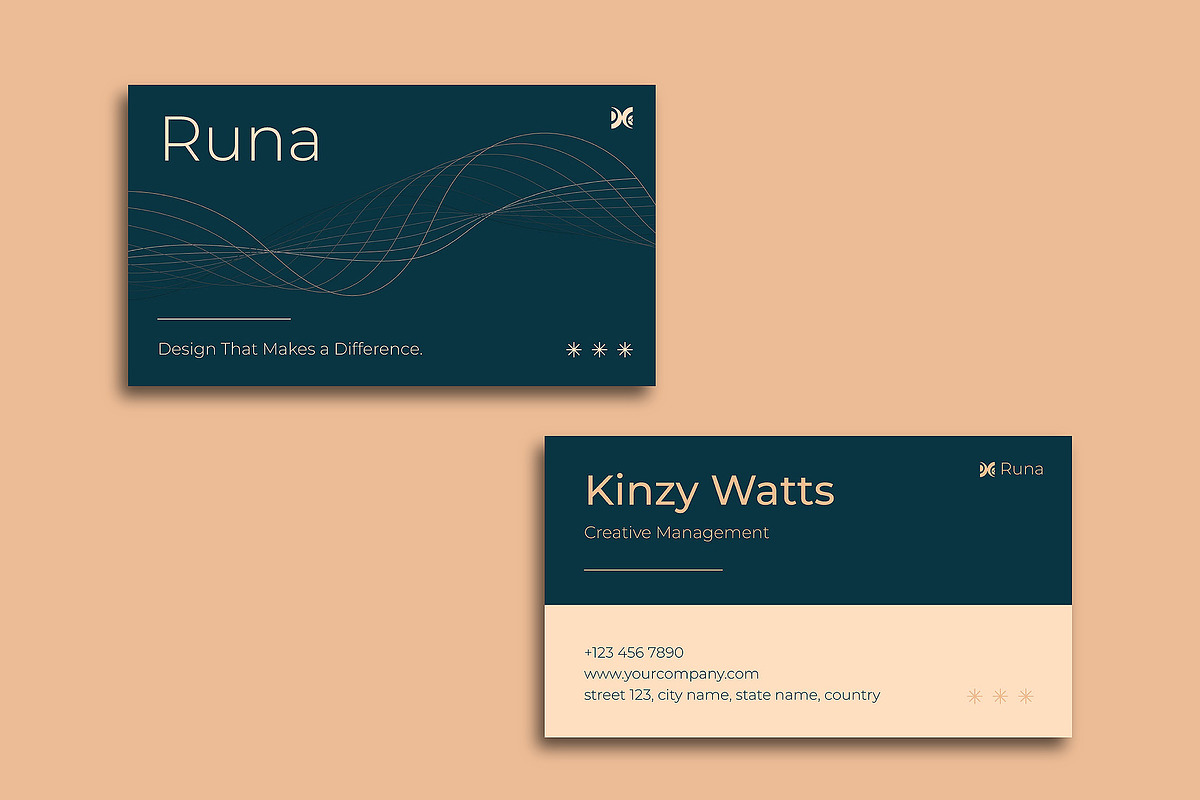 Minimalist Business Card, a Stationery Template by Siska Arista (Photo 2 of 2)