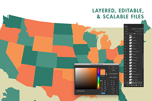 United States Vector Map