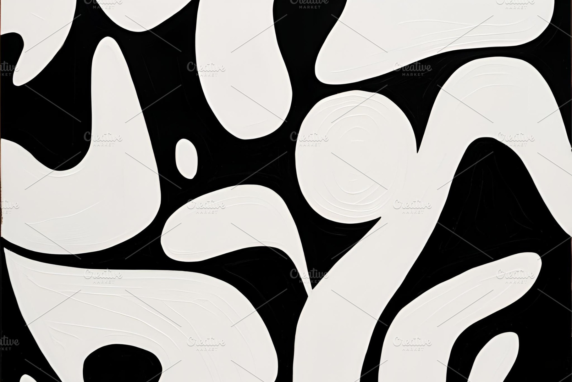 Black and white modern abstract, an Abstract Photo by ComfortQ
