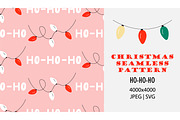 HO-HO-HO Seamless Pattern, a Pattern Graphic by fancykeith (Thumbnail 1 of 3)