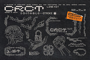 Circuit Line Kit, a Graphic by Vanzyst (Thumbnail 1 of 7)
