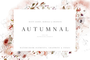 Autumnal - Graphic Collection, an Animal Illustration by Isabelle Salem