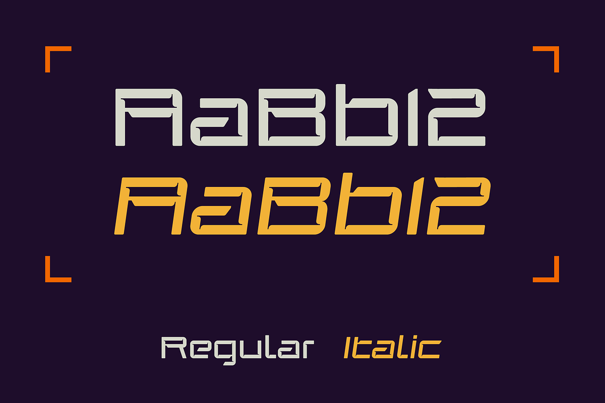 Saturn - sci-fi font, a Sans Serif Font by SelfBuild Type (Photo 4 of 5)