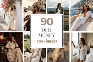 Old Money Woman Stock Photos