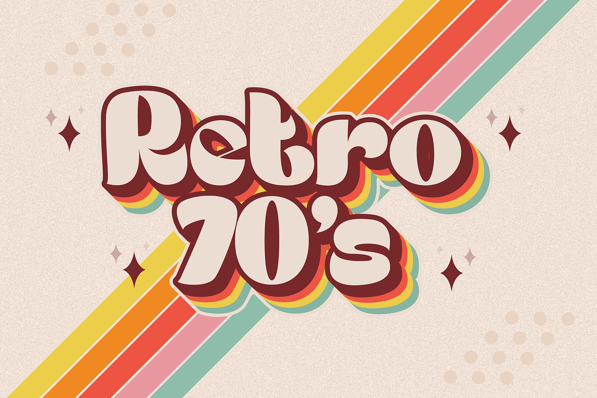 Stay Retro font, a Handwritten Font by KengGraphic (Photo 5 of 10)