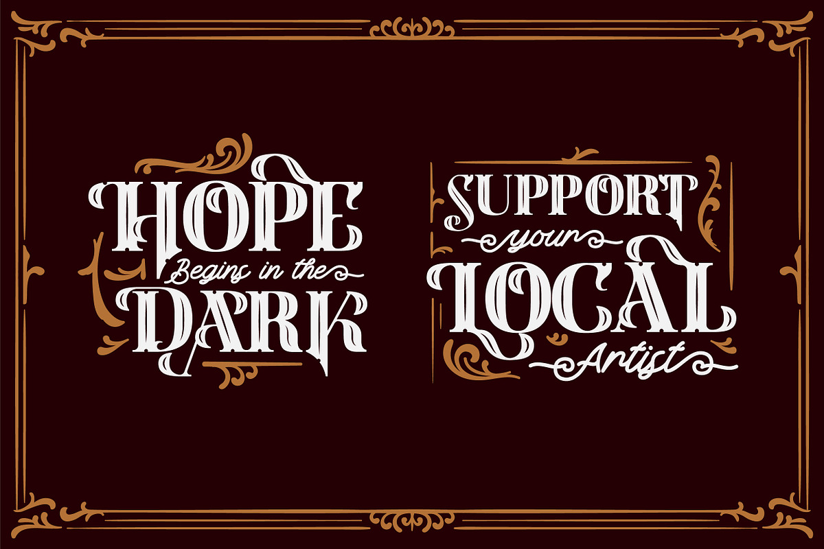 Carlingthon, a Script Font by Vintage Division (Photo 5 of 16)