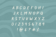 Aqua, a Handwritten Font by Bruised Goods (Thumbnail 1 of 4)