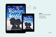 Romance Winter Premade Book Cover, a Print Template by Little Creative Scribbles (Thumbnail 2 of 4)