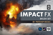 Impact FX Brush Set, a Brush Add-On by Zsolt Kosa Art (Thumbnail 1 of 8)