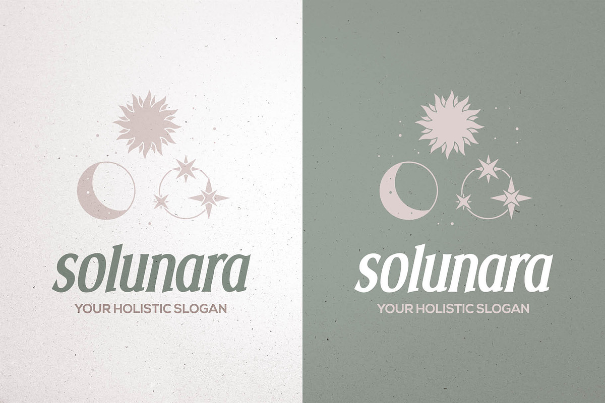 Ethereal Brand Mark | Canva & AI, a Branding & Logo Template by Elibee (Photo 1 of 6)