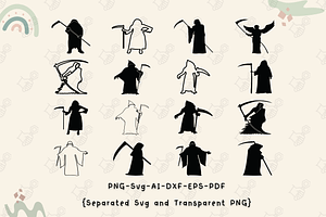 Grim Reaper SVG, Reaper SVG, Reaper
