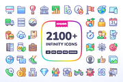 2100+ Infinity icons, an Icon by Icojam store (Thumbnail 1 of 12)