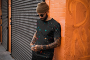 25 Ink Splatter Patterns, a Pattern Graphic by Artemisia_Art (Thumbnail 2 of 7)