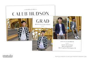 Graduation Card Template 2021 Senior