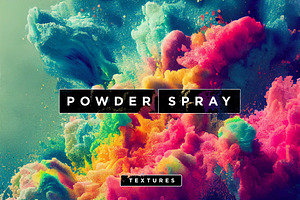 Powder Spray Textures Pack