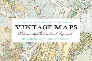 Vintage Textures & Ephemera Bundle