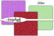 100 Colors Glitter Papers, a Pattern Graphic by Scrapbook Gems (Thumbnail 2 of 2)