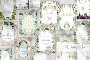 Wedding Invitation, Cards & Elements, an Object Graphic by Knopazyzy (Thumbnail 1 of 9)