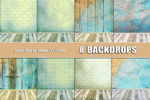 8 SABBY CHIC PHOTO BACKGROUNDS preview 5