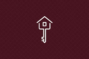 House Key Icon, an Object Illustration by Vectorium Studio (Thumbnail 4 of 4)