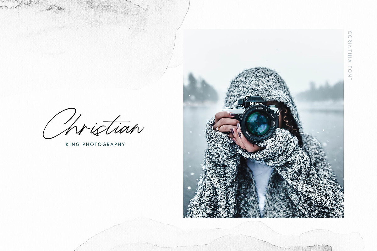 Corinthia Font, a Script Font by Ivan Rosenberg (Photo 4 of 10)