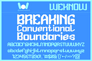 Think Possible font, a Sans Serif Font by weknow (Thumbnail 2 of 8)