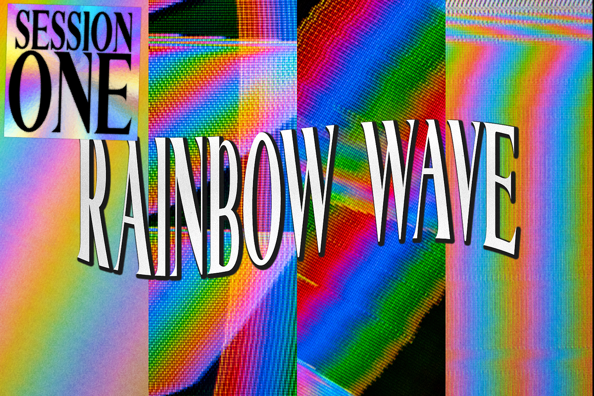 80 TV Rainbows - RAINBOW_WAVE, a Texture Graphic by Zomb (Photo 1 of 5)