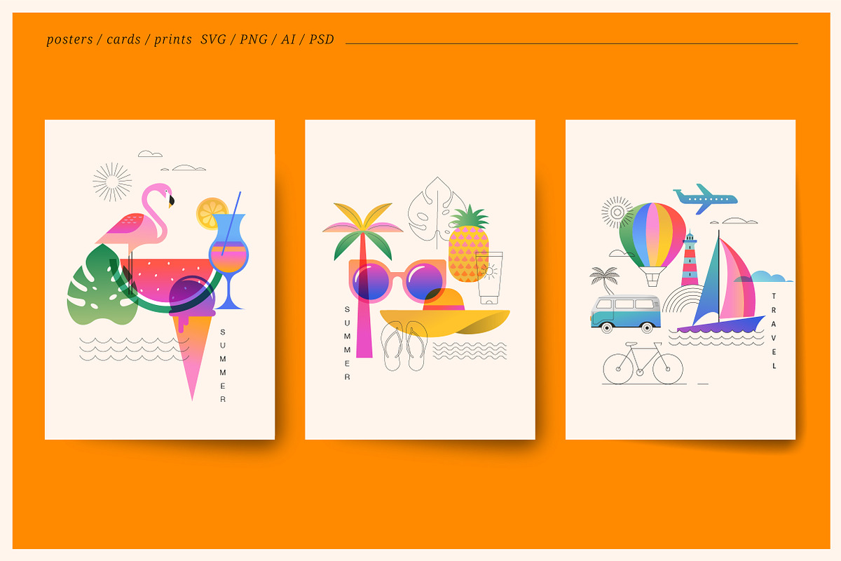 Aloha Summer, logos & prints, a Graphic by Marish (Photo 5 of 9)