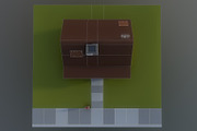 Low Poly Old house, an Architecture 3D Model by Midgardians (Thumbnail 13 of 13)